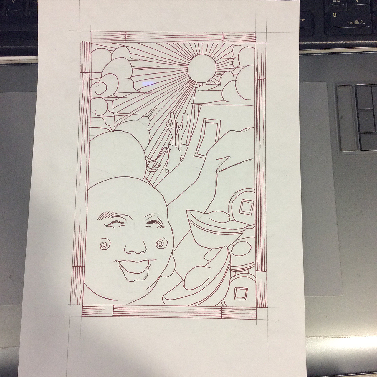 《九层糕记》佛山手信包装设计