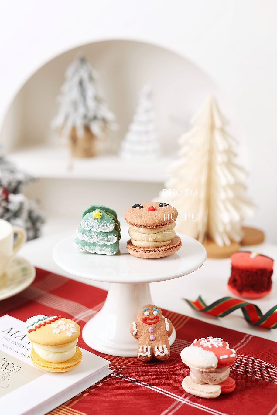 烘焙摄影|圣诞马卡龙拍摄（图ZMzI0MDEzMjYw） - 美食摄影 - 站酷设计师大酒酒原创素材 - 站酷ZCOOL