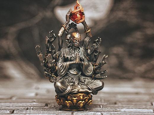 WICCANS巫羿原创设计——遍护众生吊坠