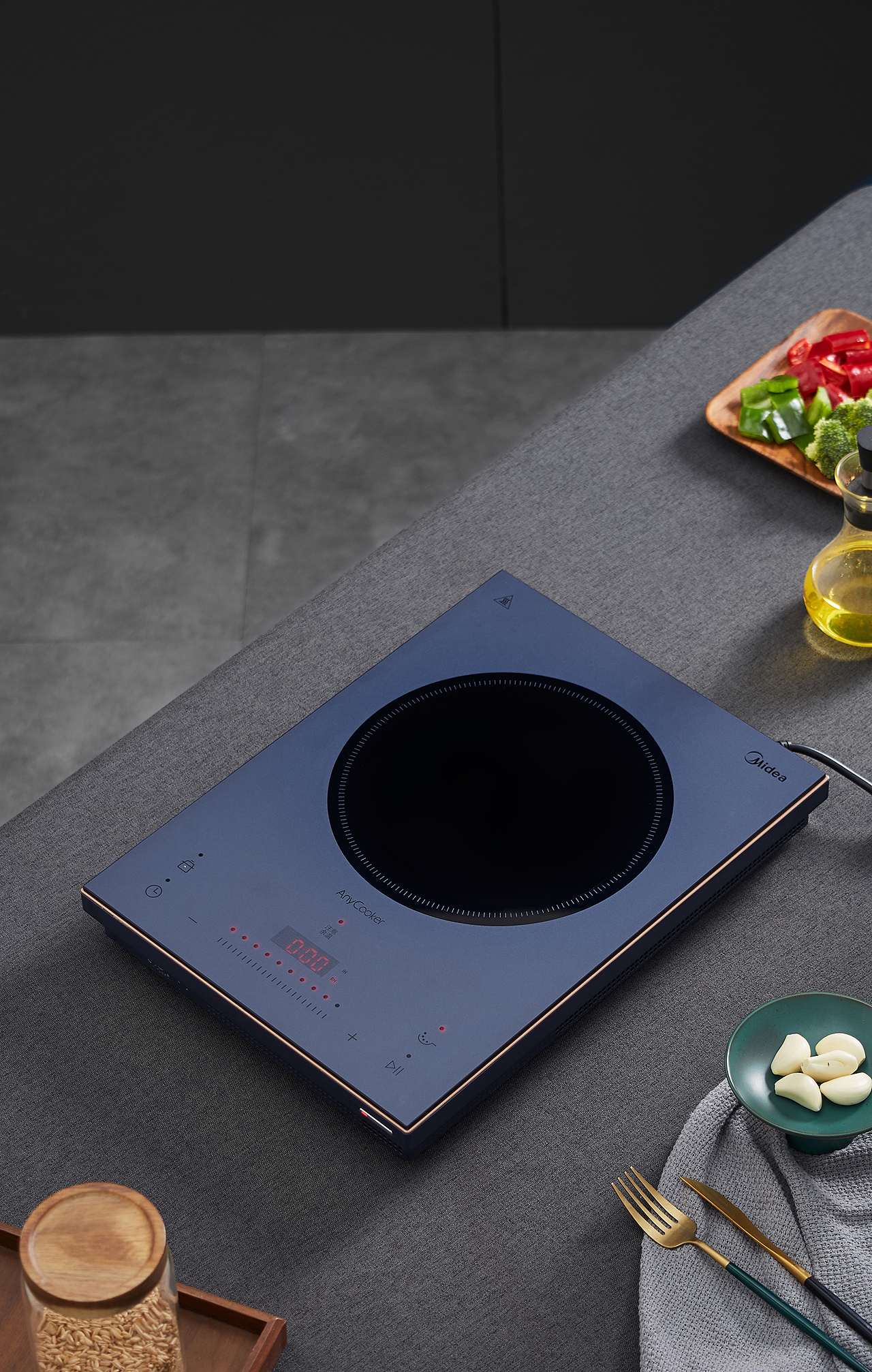 电商摄影|美的电磁炉