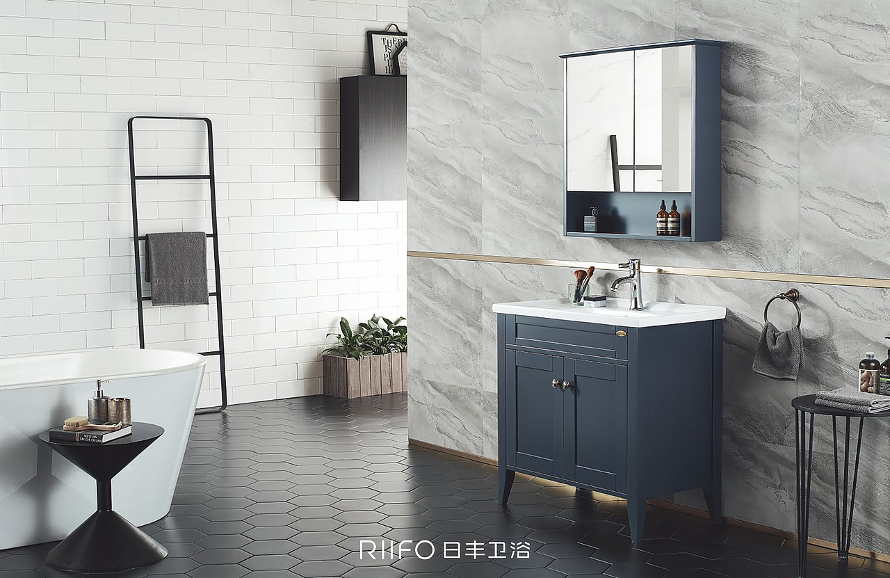 日丰浴室柜精品图 浴室柜装修效果图集（图ZMTc2MzUwMzUy） - 生活用品 - 站酷设计师日丰卫浴YY原创素材 - 站酷ZCOOL