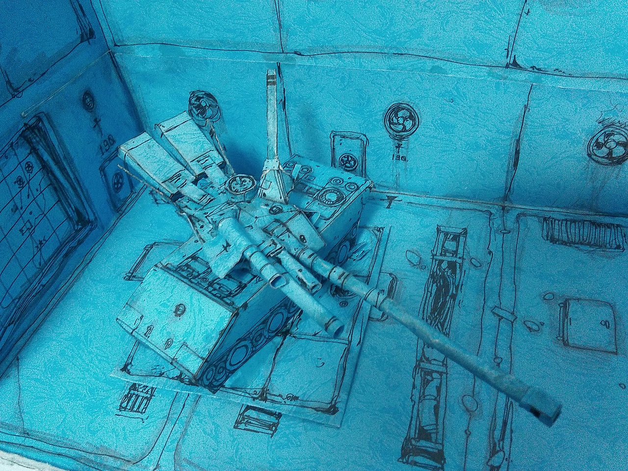 机电豹原-a坦克歼击车