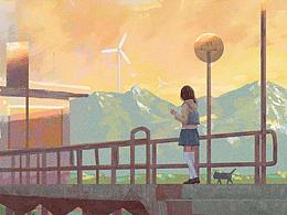 陪你看夕阳