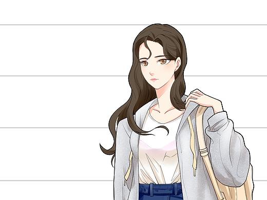 一套漫画人物设定