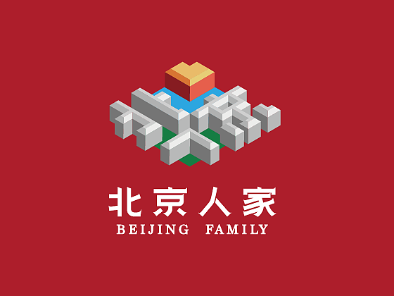 北京人家LOGO设计（图ZMTMyOTE1NDAw） - 品牌 - 站酷设计师pongcho原创素材 - 站酷ZCOOL
