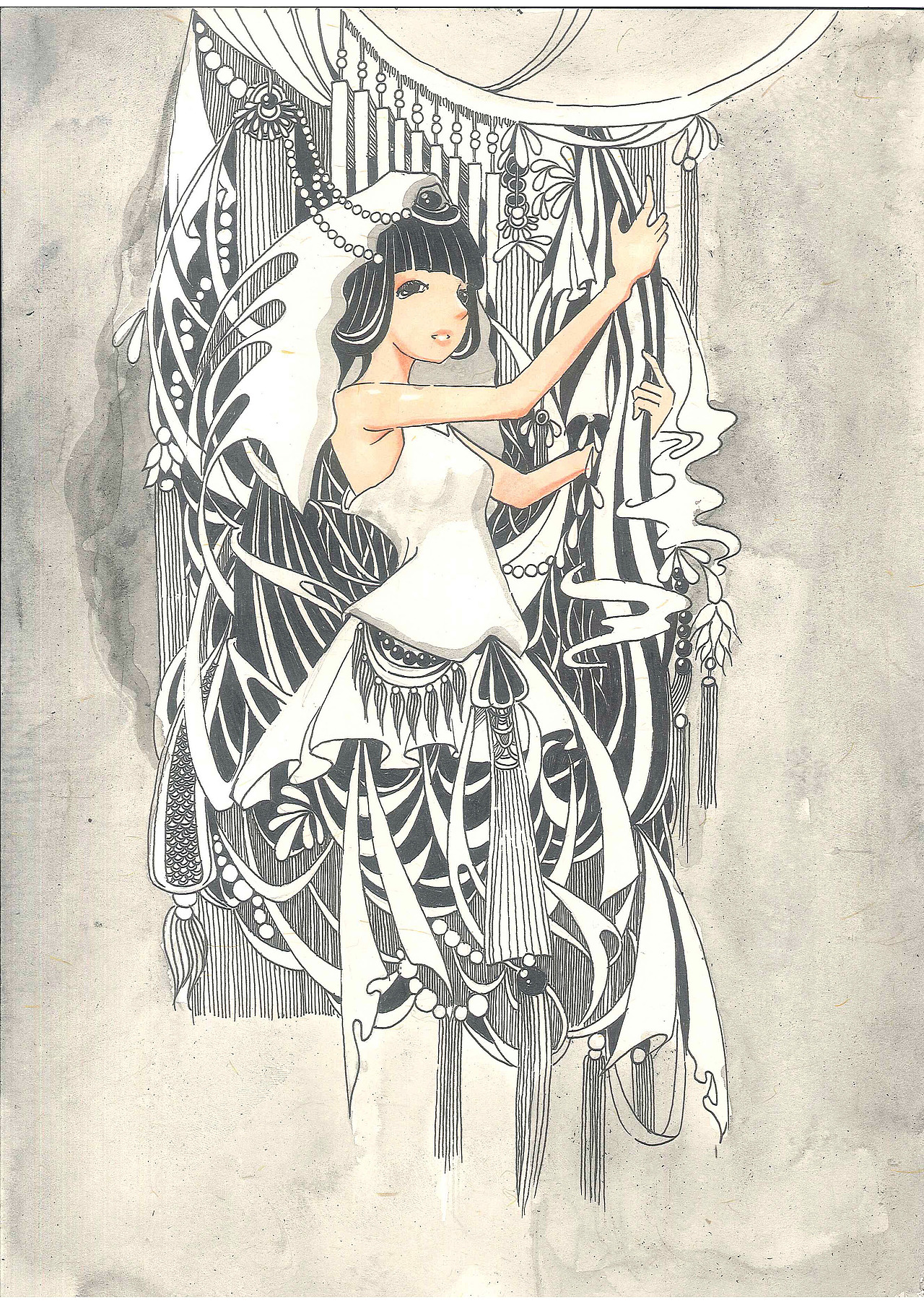 长养薰风拂晓吹，渐开荷芰落蔷薇---夏天节气之 芒种 夏至 大暑与小暑（图ZMTY3OTU3NjQ=） - 创作习作 - 站酷设计师狐狸精小五原创素材 - 站酷ZCOOL