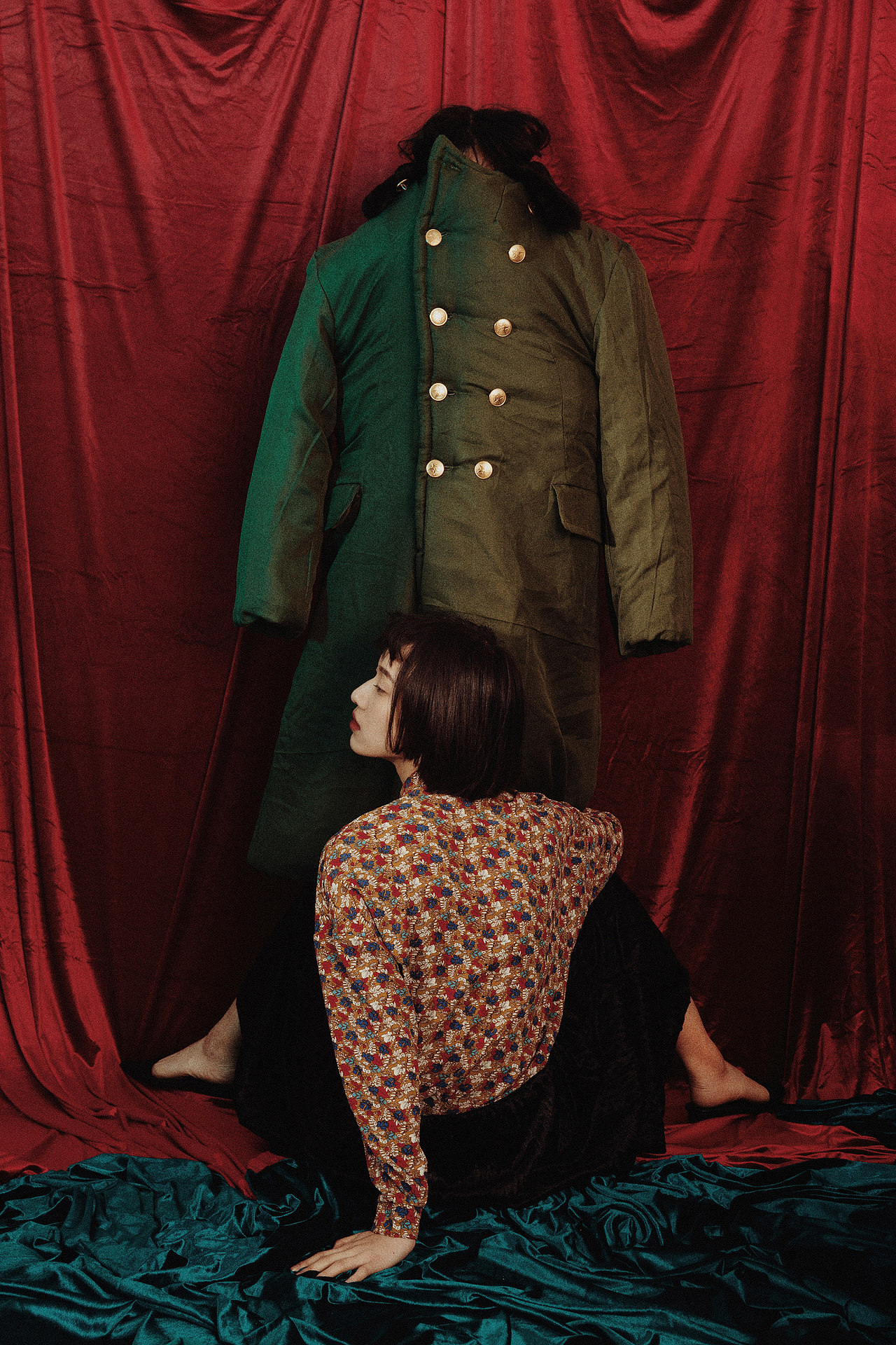 梦 中 闺 | Dreamboat in red（图ZODYxODU4MDQ=） - 人像摄影 - 站酷设计师全志英_原创素材 - 站酷ZCOOL