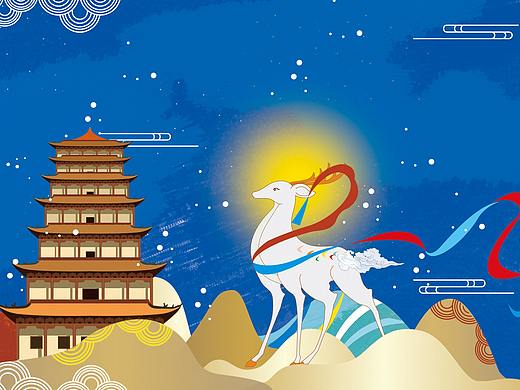 九色鹿与敦煌