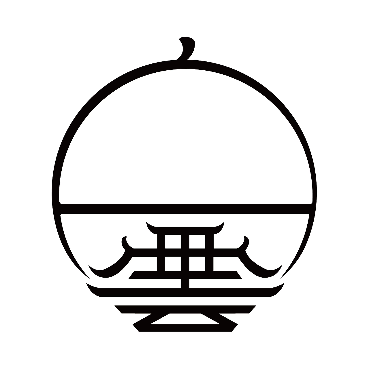 道观白云观logo制作