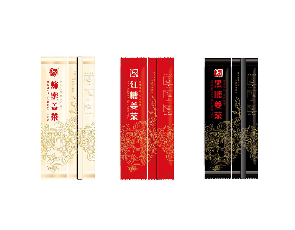 《禅礼-姜茶包装设计》