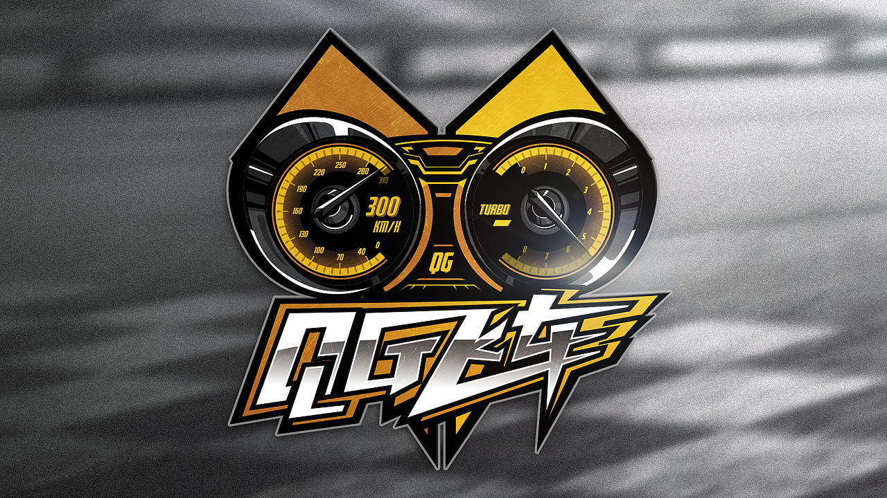 qq飞车战队qg飞车logo