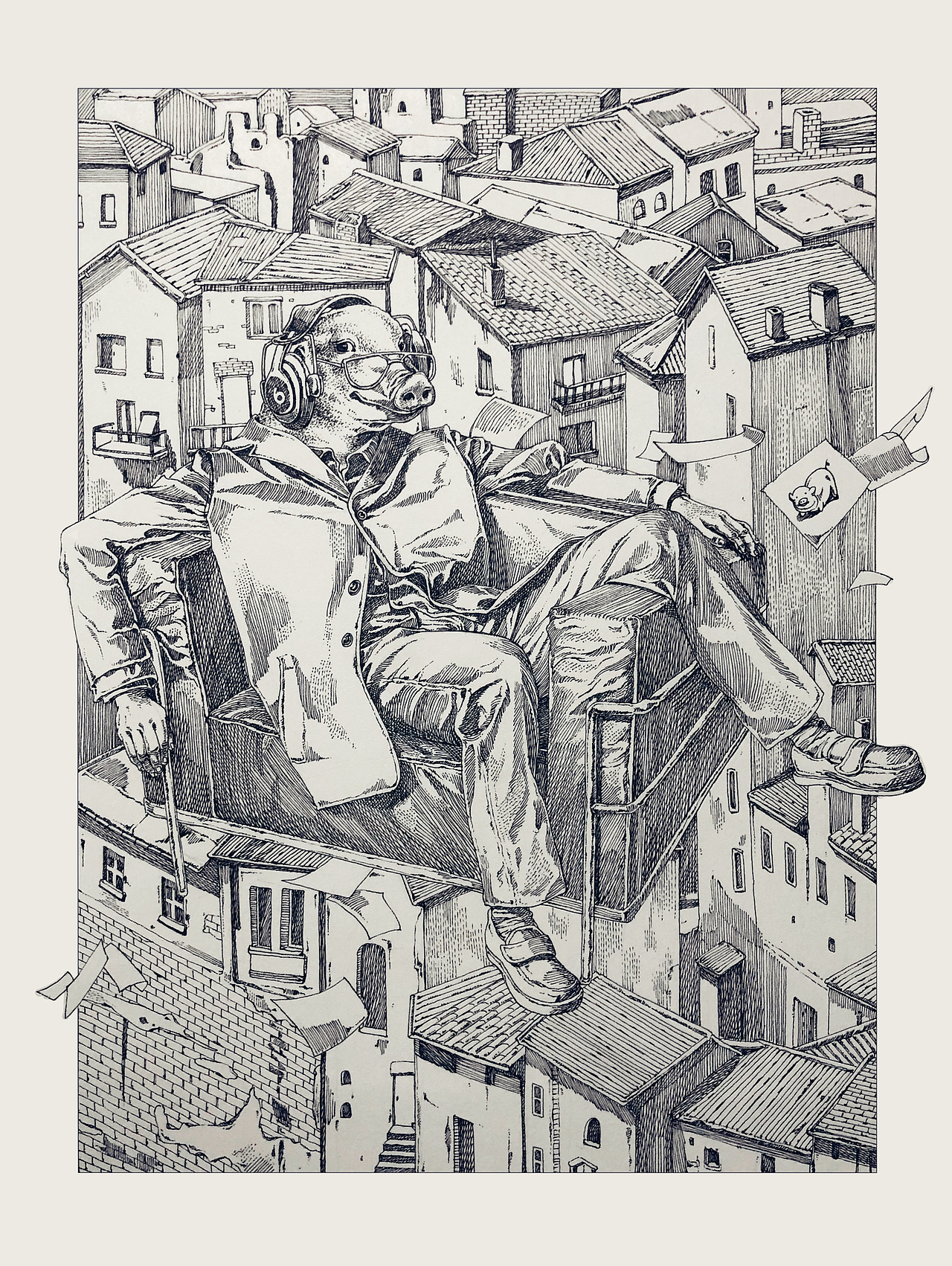 失重（图ZMjI3MDY5NDA0） - 创作习作 - 站酷设计师黄金茂林原创素材 - 站酷ZCOOL