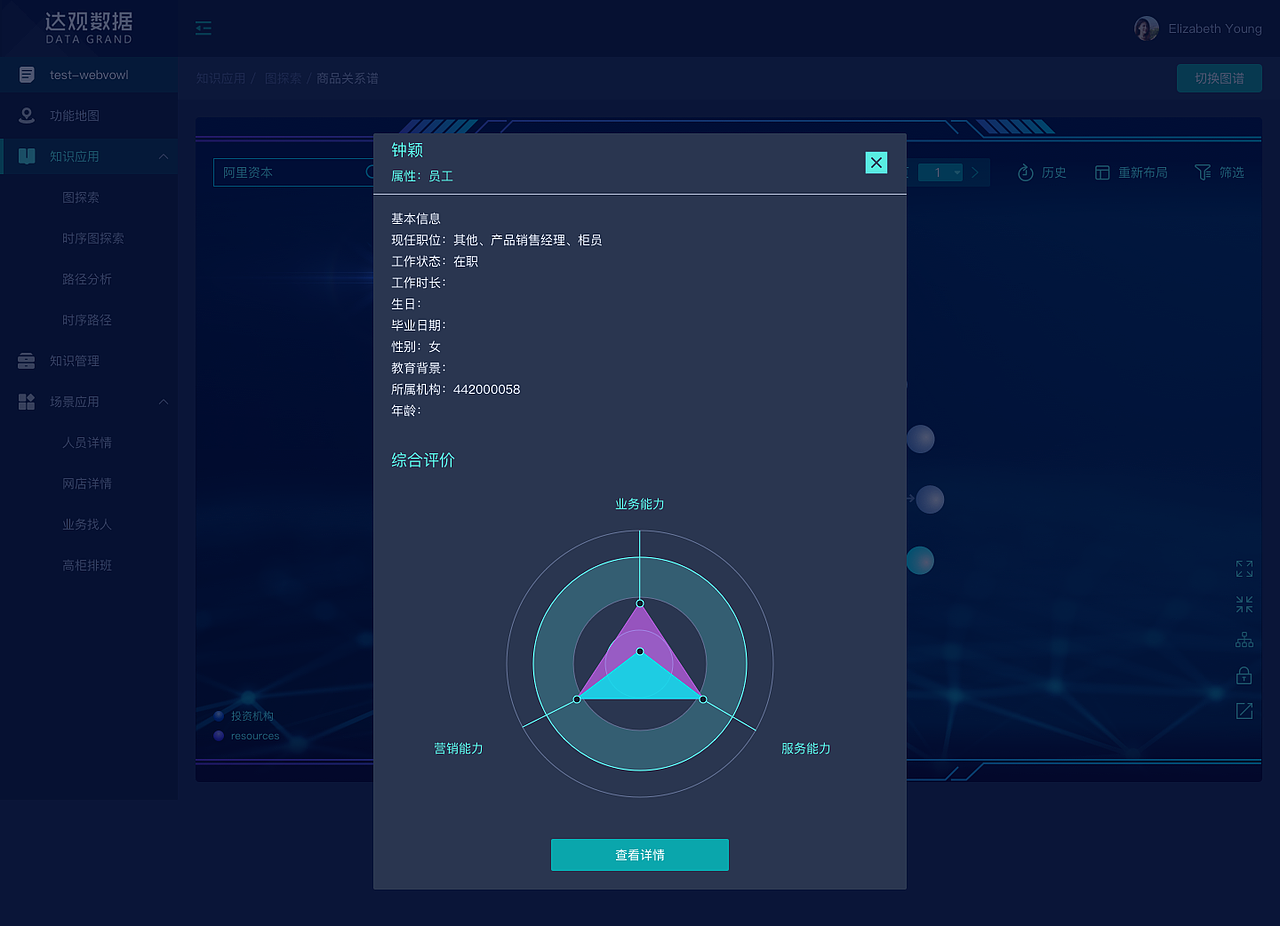知识图谱系统|ui|软件界面|湘北丨小祺_原创作品-站酷zcool