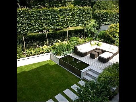 天台上，花园中！