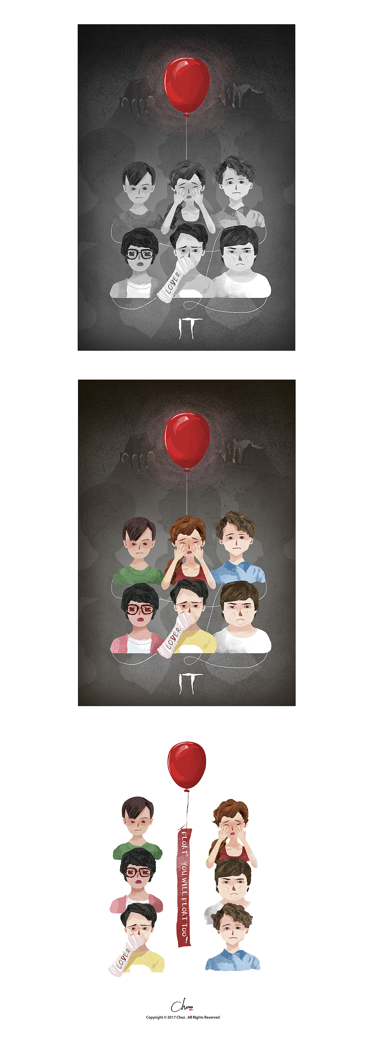 【电影系列】小丑回魂 It（图ZMTA1NTY0Mjk2） - 创作习作 - 站酷设计师楚子chuz原创素材 - 站酷ZCOOL