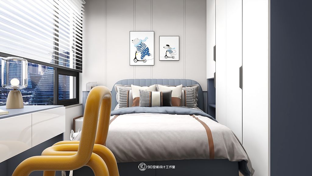 90空间设计∣136㎡清浅朴素的家,温馨舒适充满情调