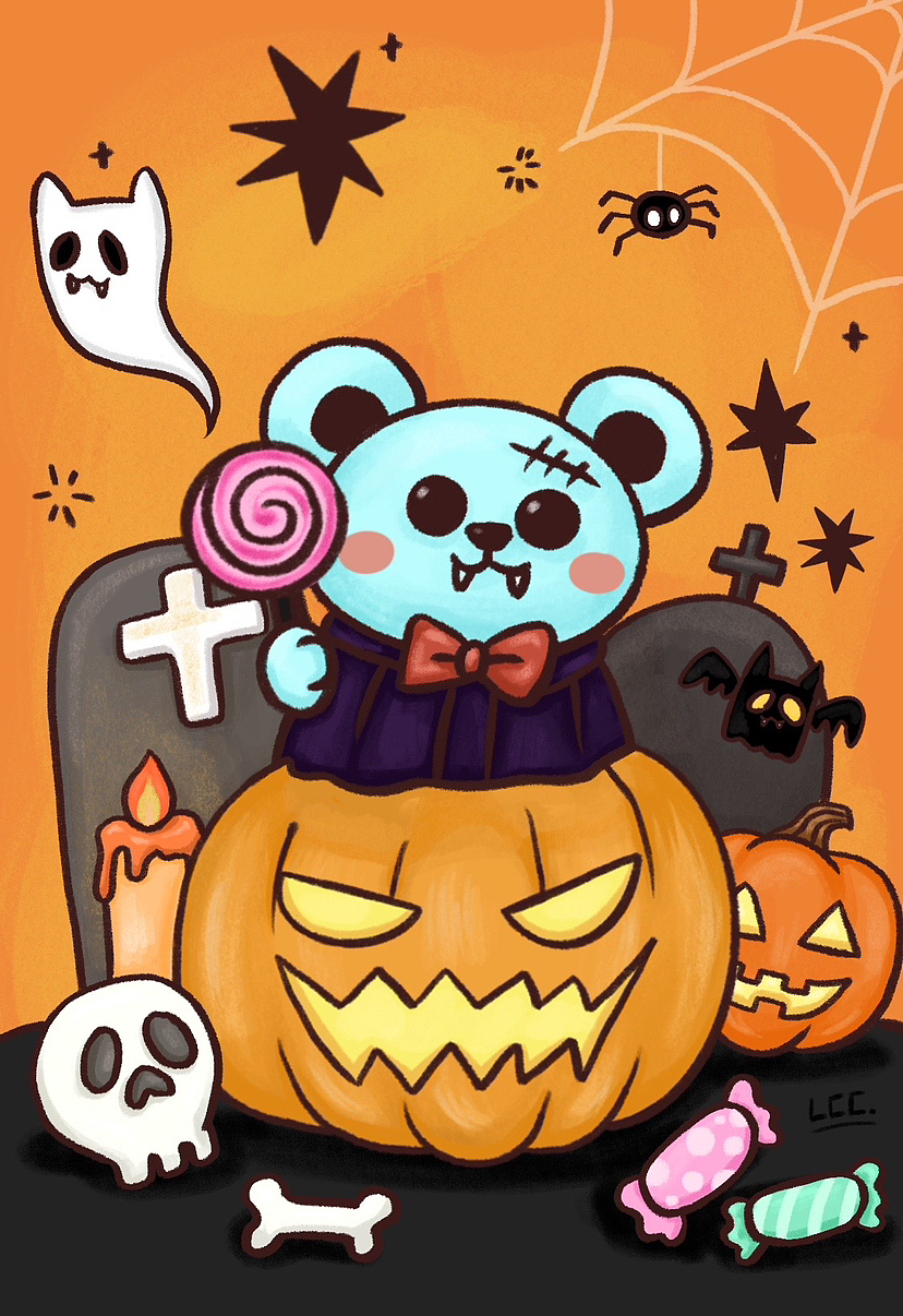 柯基屁桃和它的朋友们🎃万圣节装扮