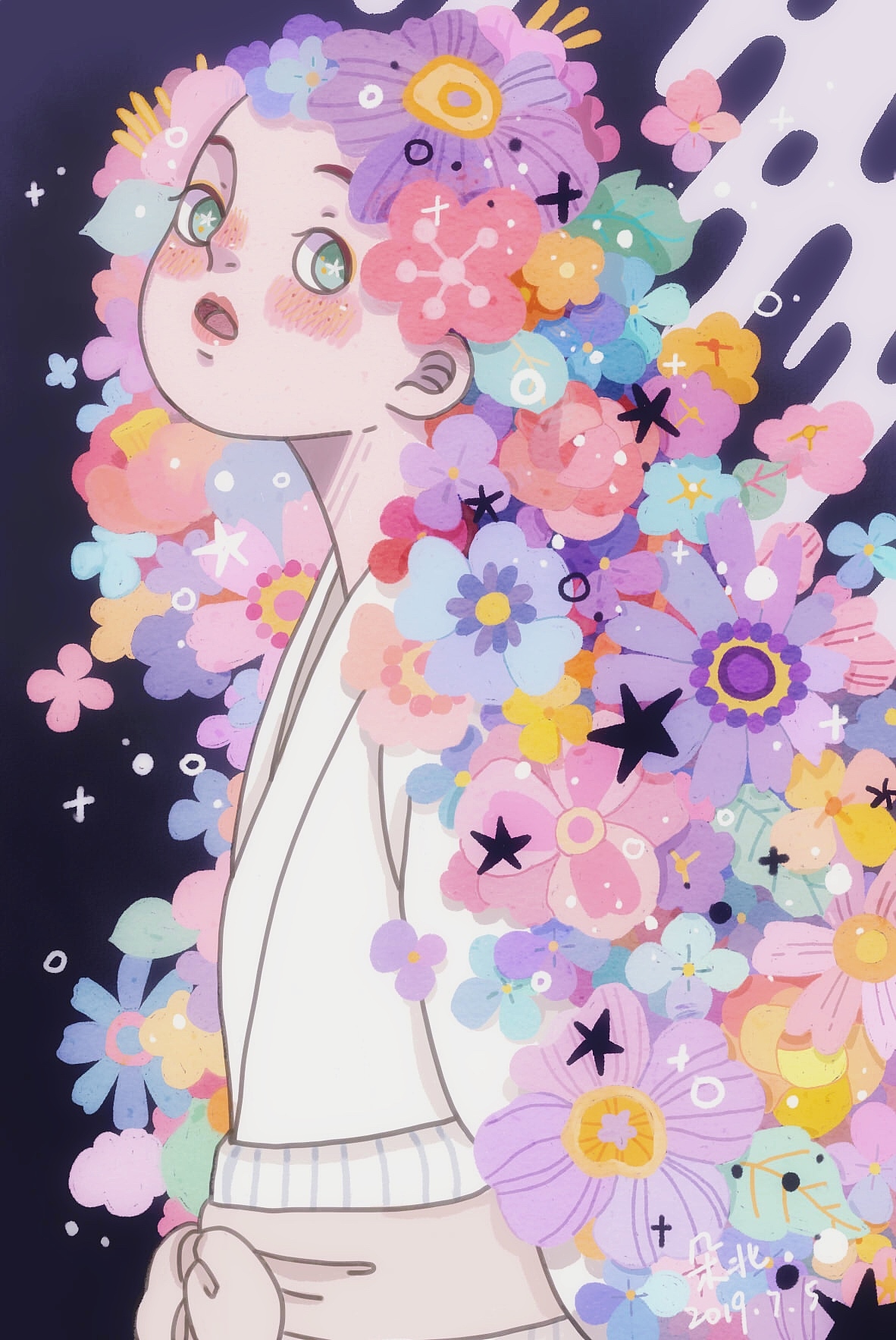 一些旧作（图ZMjQ4MzgzMzM2） - 艺术插画 - 站酷设计师朵北原创素材 - 站酷ZCOOL