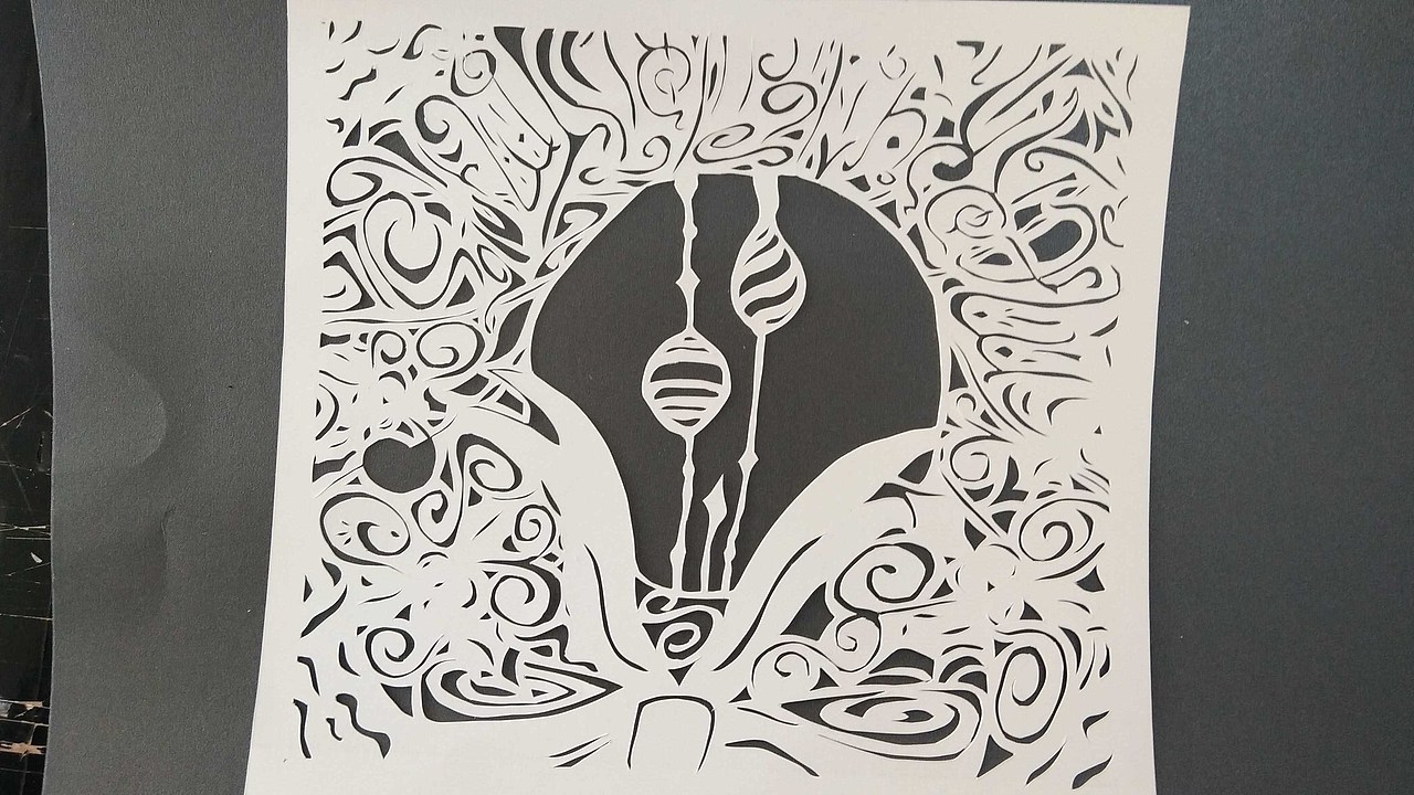 1、毕设创作之路《臆境——星空》