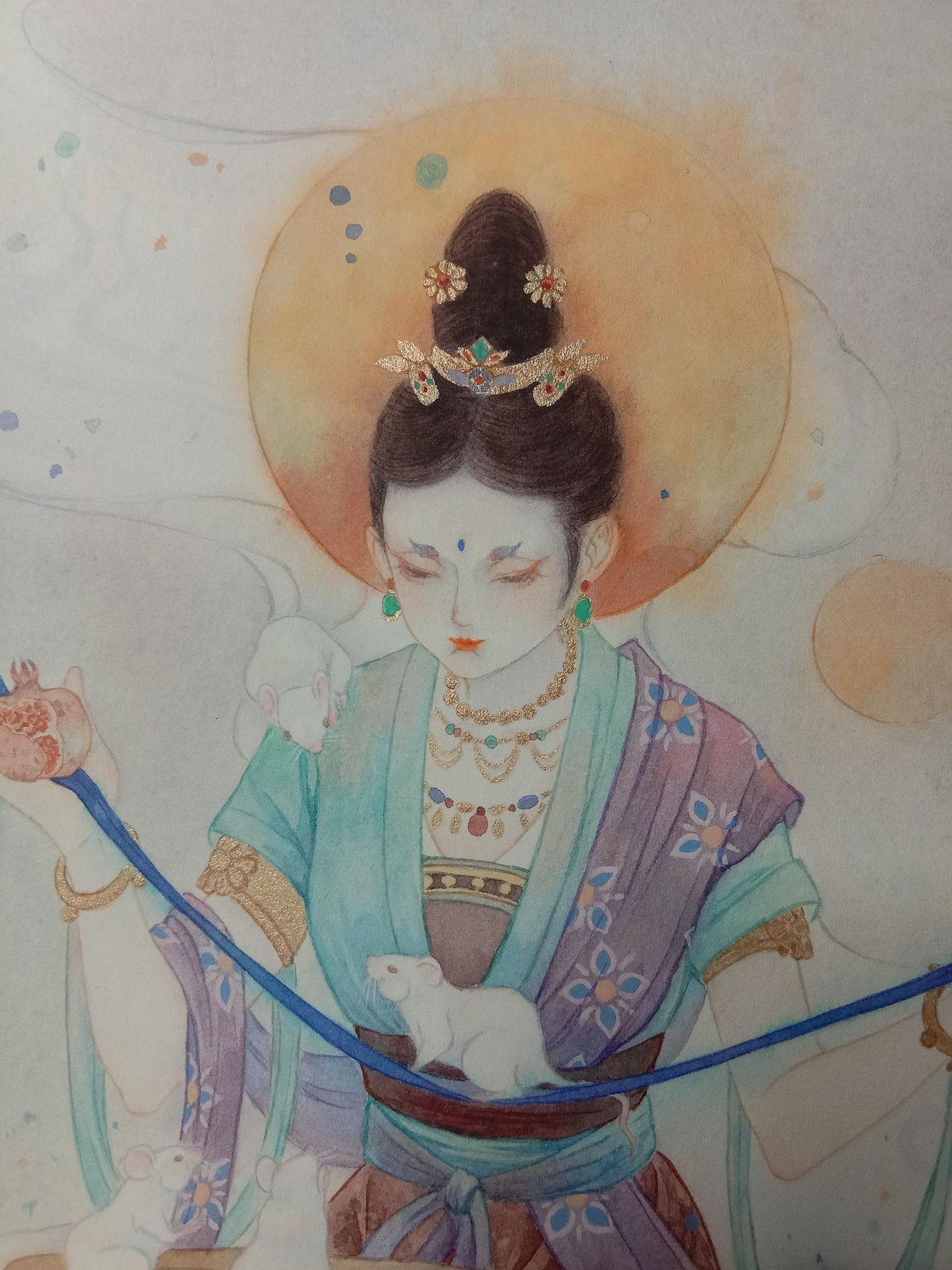 鼠戏（图ZMTcyMTA1ODQw） - 绘画 - 站酷设计师南山归鱼原创素材 - 站酷ZCOOL