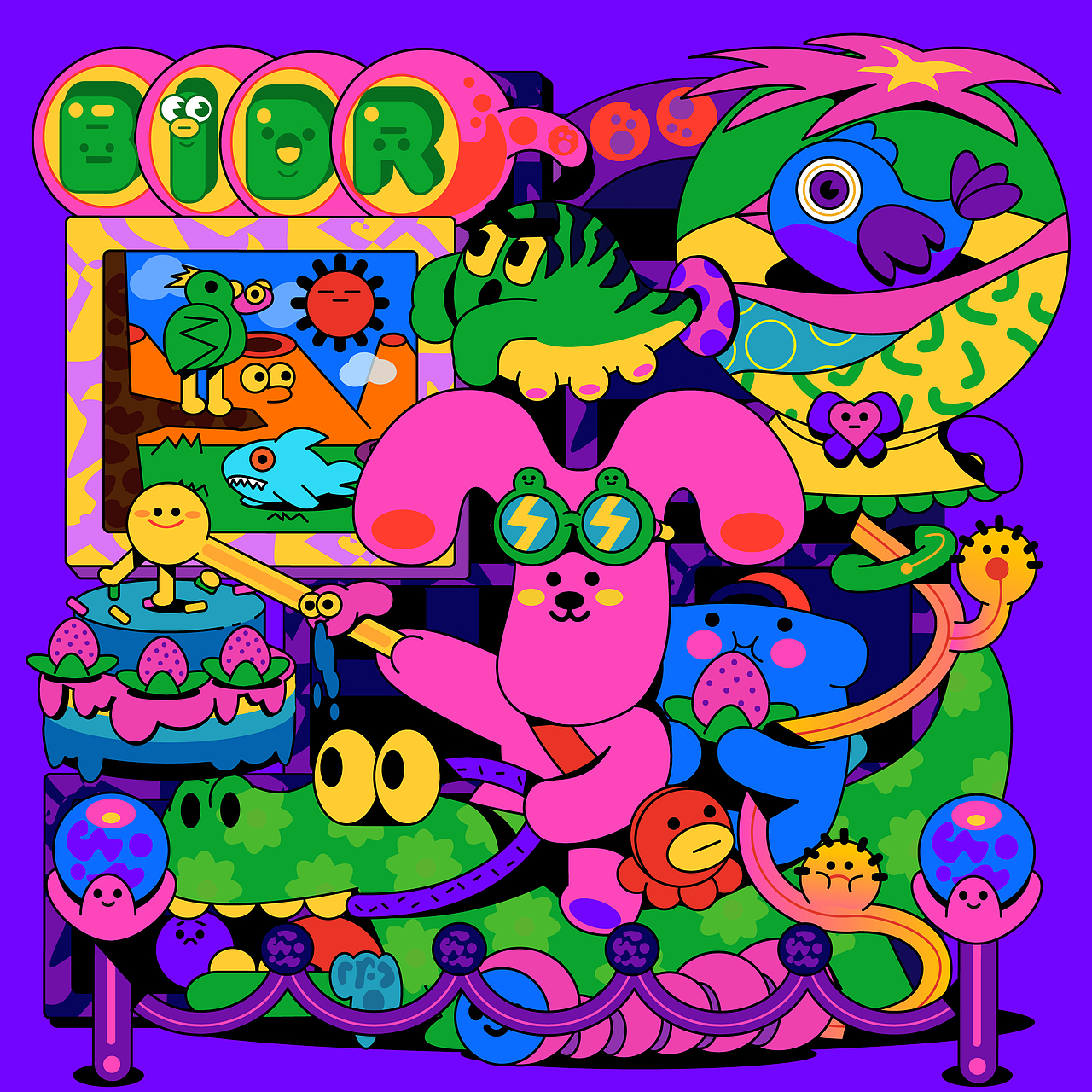 野狗富贵丨2020插画作品