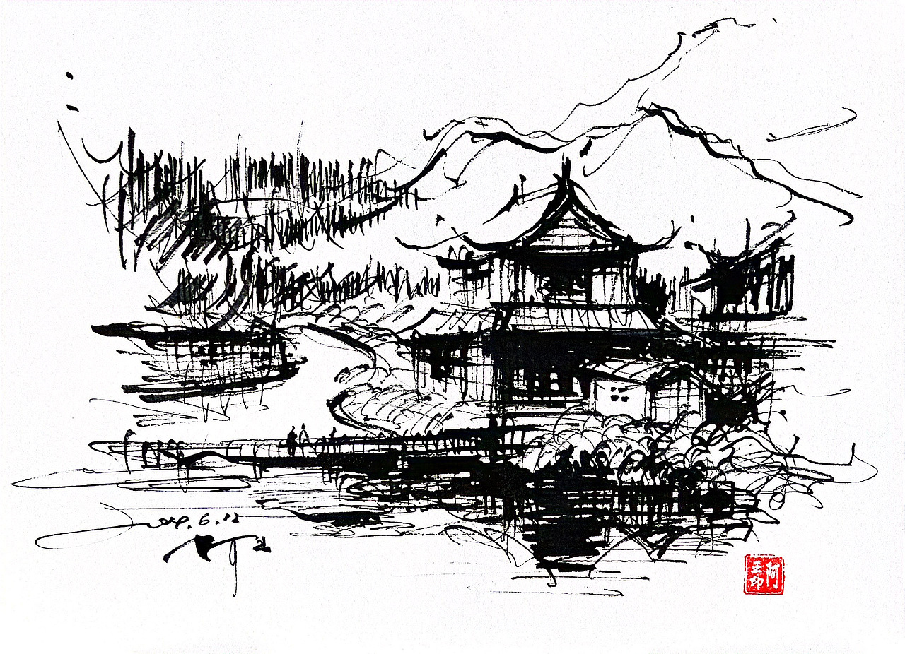 手绘（图ZMzcwODEyNDQ4） - 绘画 - 站酷设计师阿王手绘原创素材 - 站酷ZCOOL