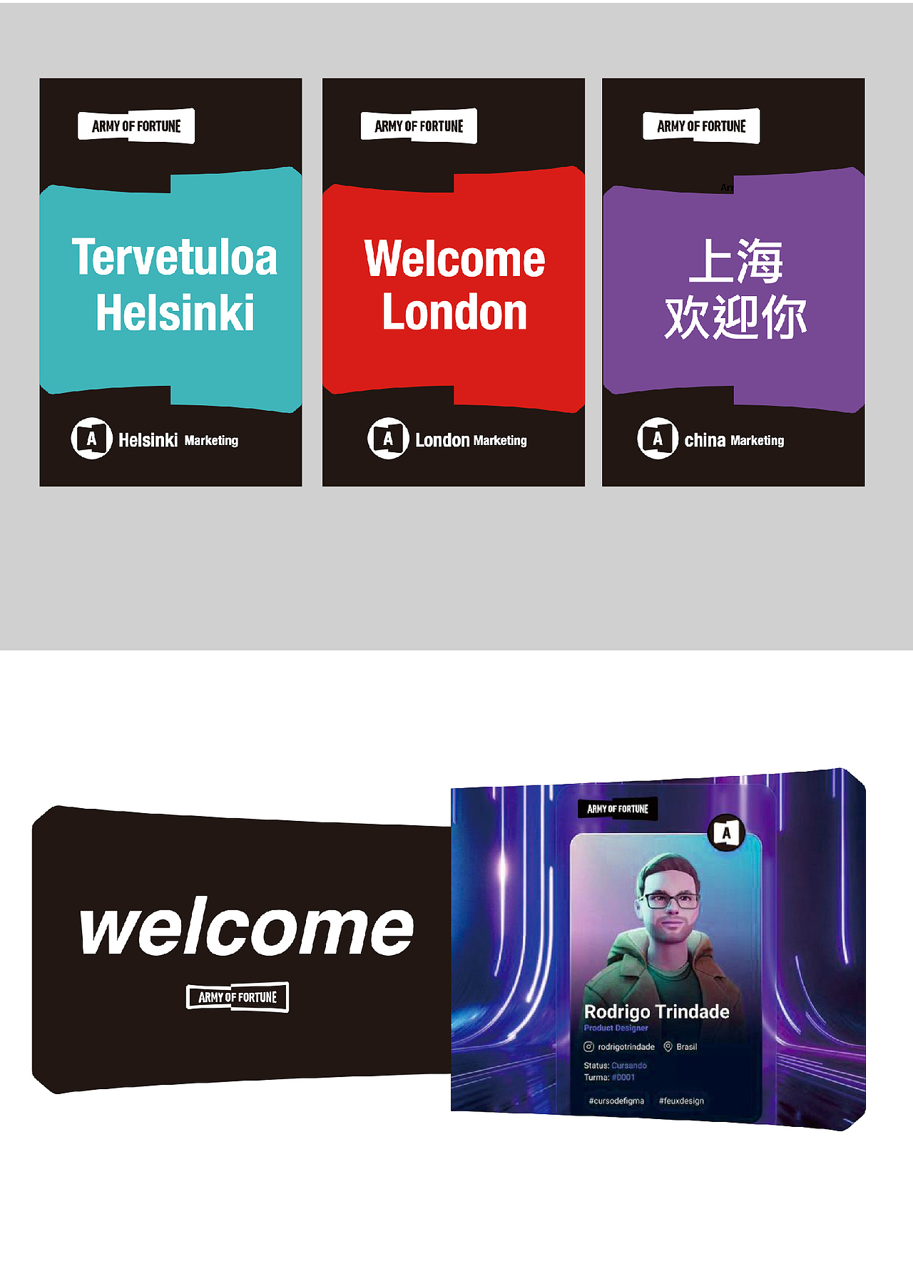 原创设计/伦敦手游平台全案设计