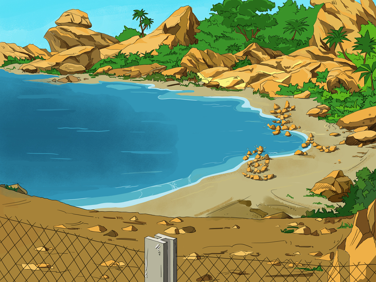 美人鱼 动画 美术设计