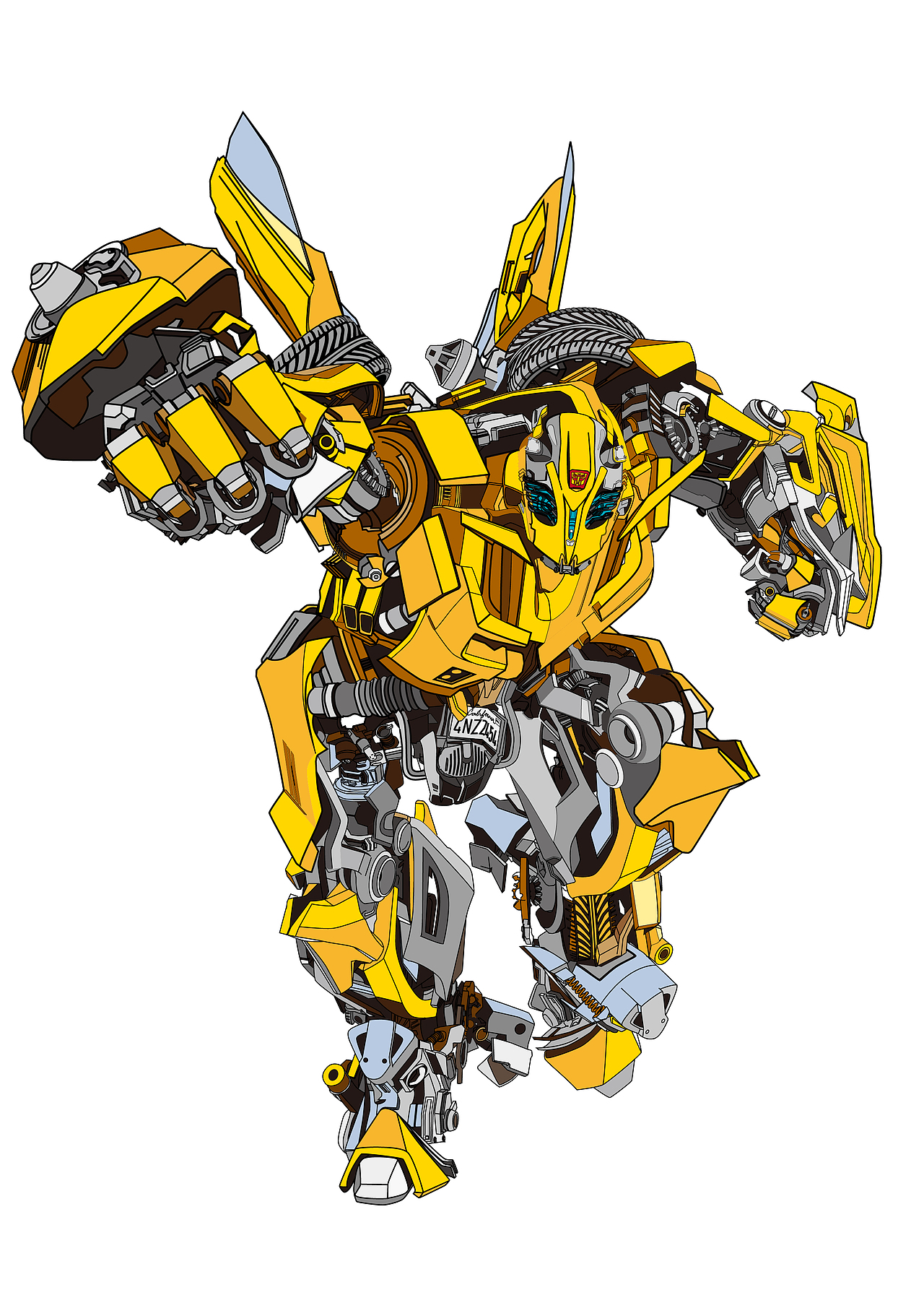 变形金刚--大黄蜂