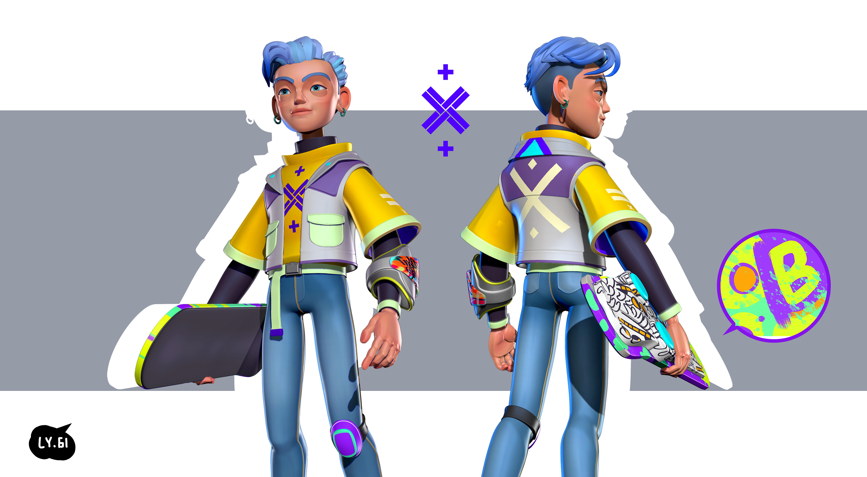 3d练习|三维|人物/生物|liuyao61 - 原创作品 - 站酷 (zcool)