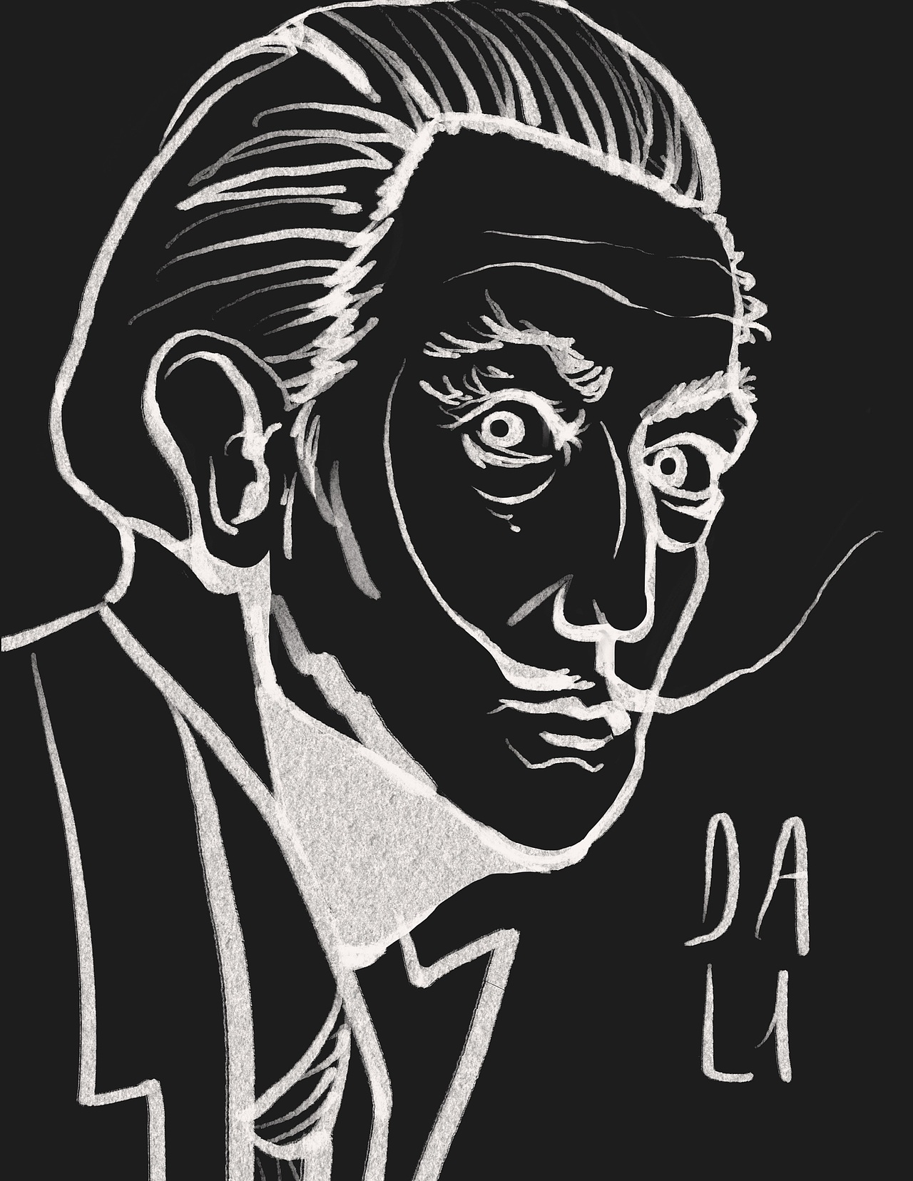 达利经典形象再绘