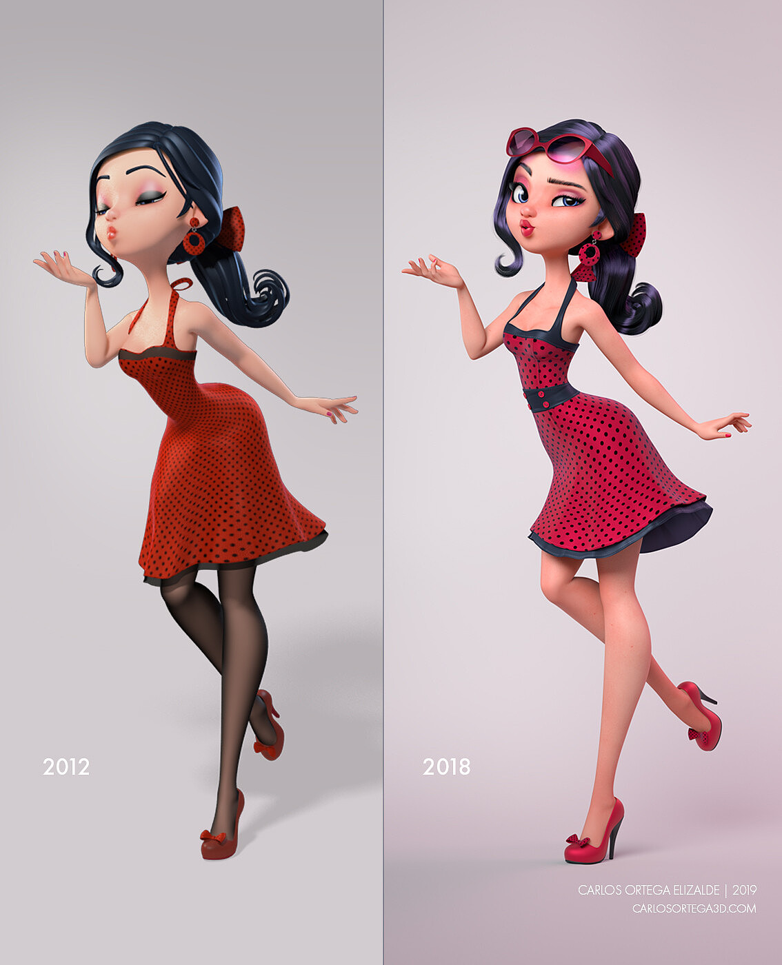 28欧美-迪士尼-女-夸张手办（图ZMjU2OTc1MDgw） - 商业插画 - 站酷设计师大熊猫beii原创素材 - 站酷ZCOOL