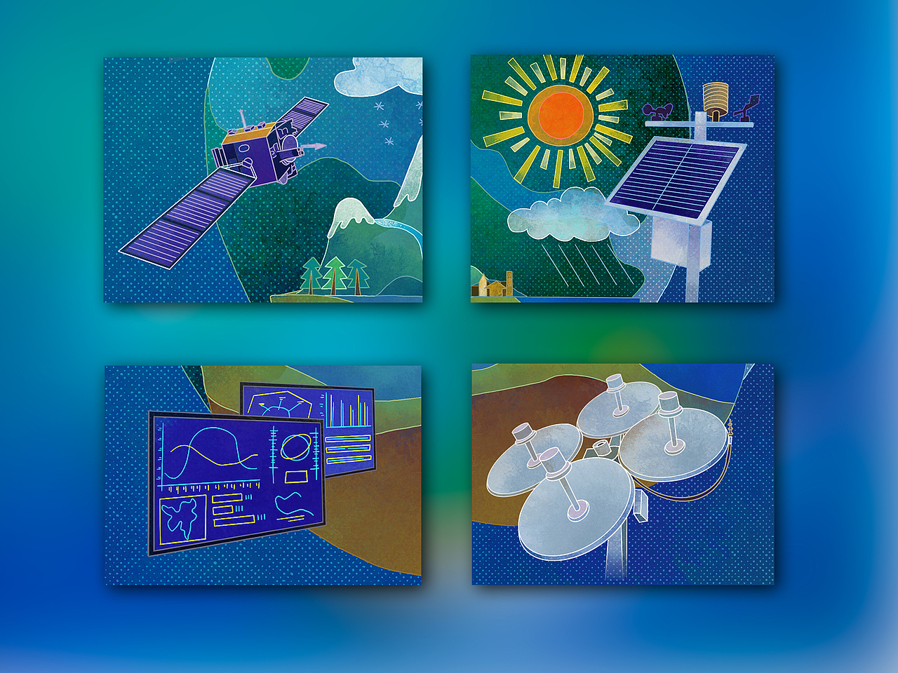 科学月历——3月（图ZMjkwOTgwNzYw） - 儿童插画 - 站酷设计师毛七原创素材 - 站酷ZCOOL