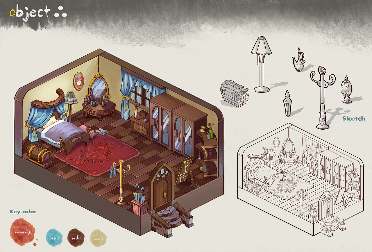 游戏原画（图ZMTE2MTAwNTI=） - 游戏原画 - 站酷设计师苗苗子miaomiaozi原创素材 - 站酷ZCOOL