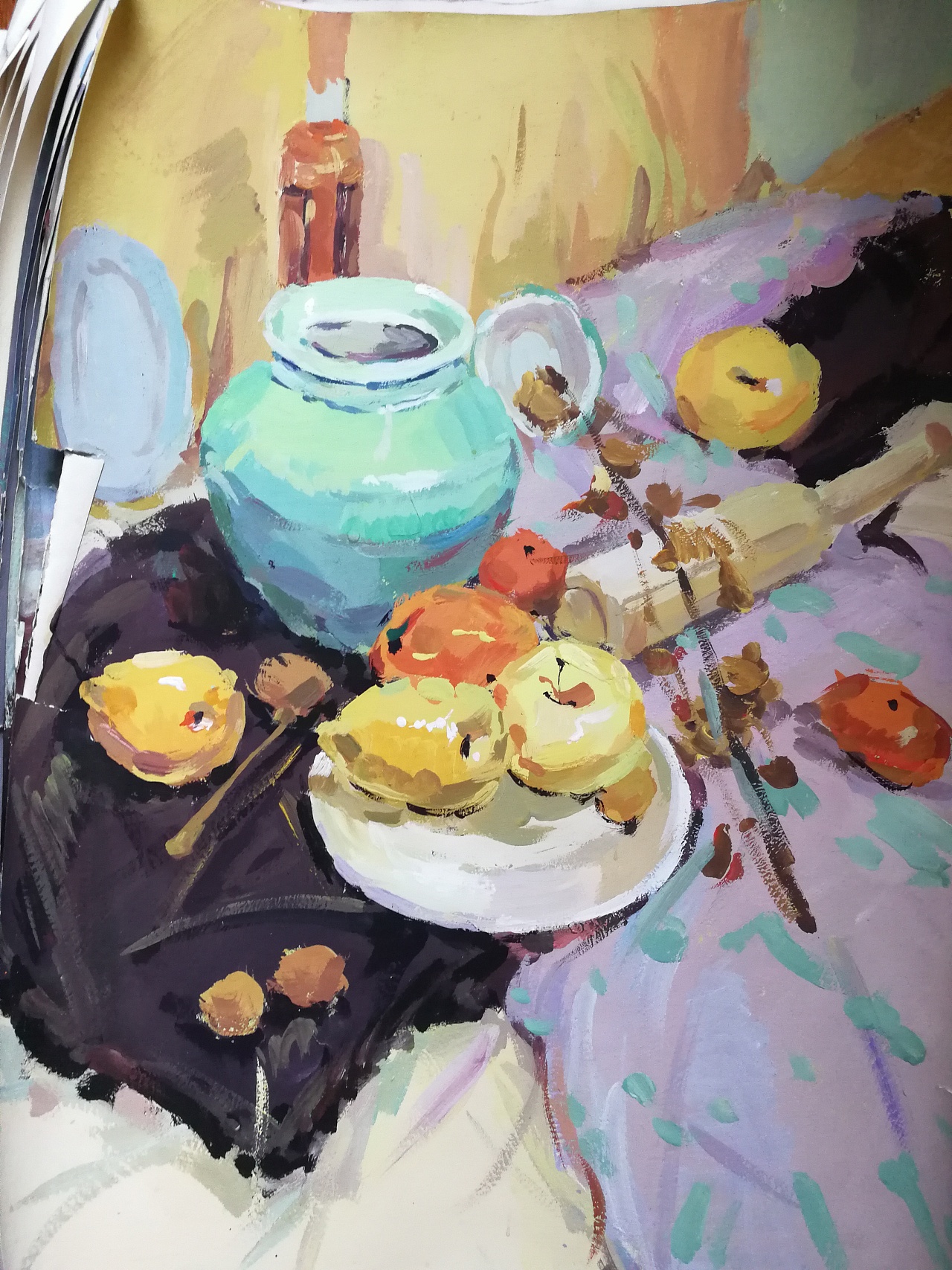 素描水粉|纯艺术|绘画|冷阳居士 - 原创作品 - 站酷 (zcool)