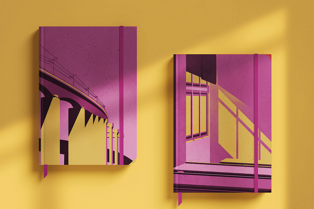 插画｜光影构图插画文创设计（图ZMjg2MzI0NzMy） - 商业插画 - 站酷设计师卷毛的卷仔原创素材 - 站酷ZCOOL