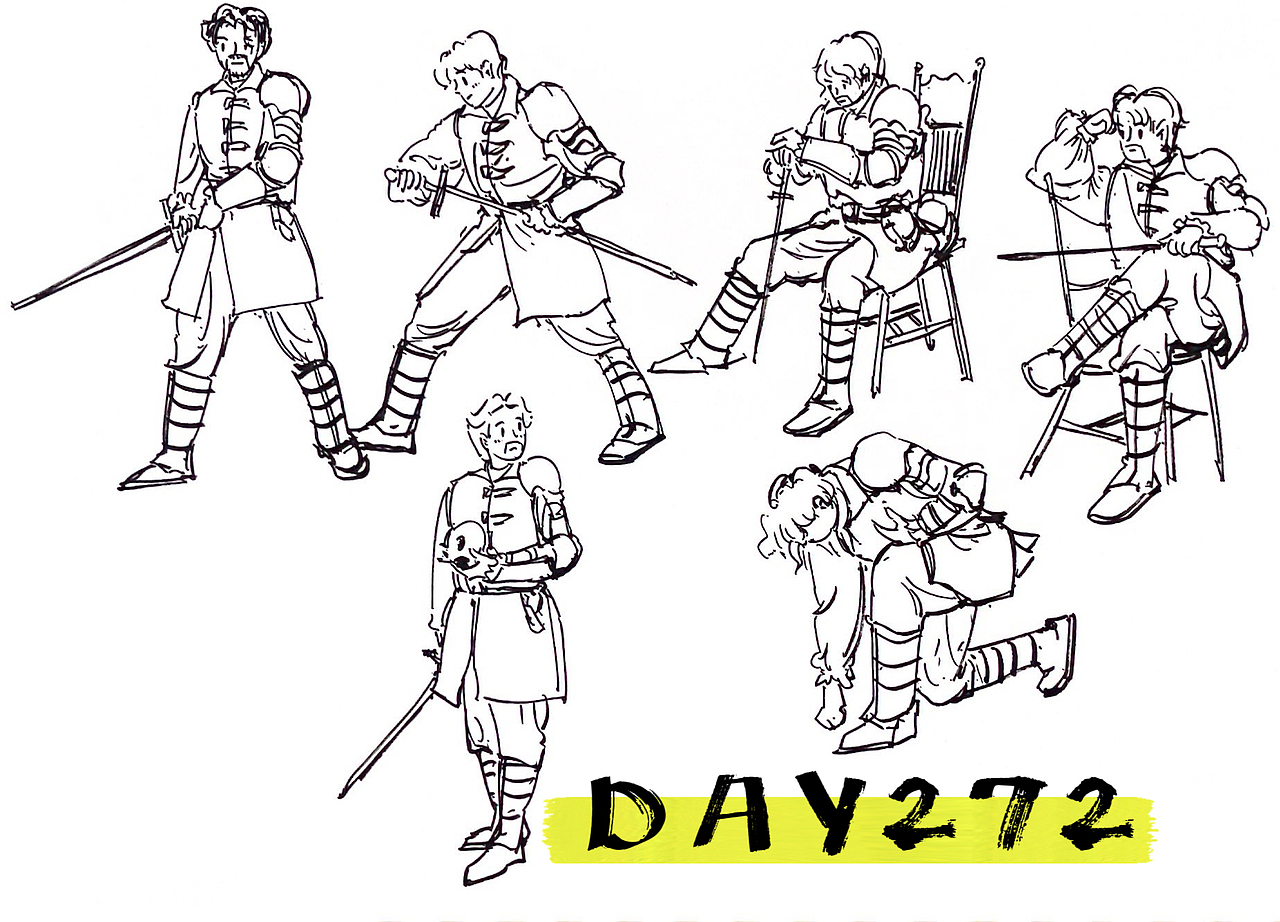 速写60天挑战第五次2023年5月到6月