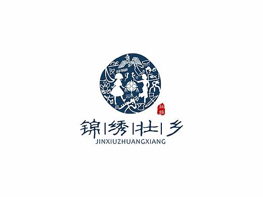 锦绣壮乡logo（个人主页-ZNTg4MjM4MjA=） - Logo - 站酷设计师腊什么梅原创素材 - 站酷ZCOOL