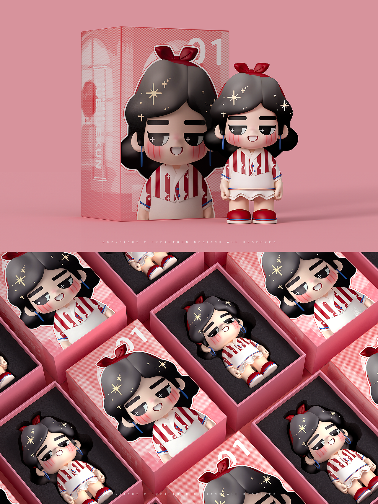 复古造型盲盒设计（图ZMjQ3MDMzOTk2） - 玩具 - 站酷设计师决绝困原创素材 - 站酷ZCOOL