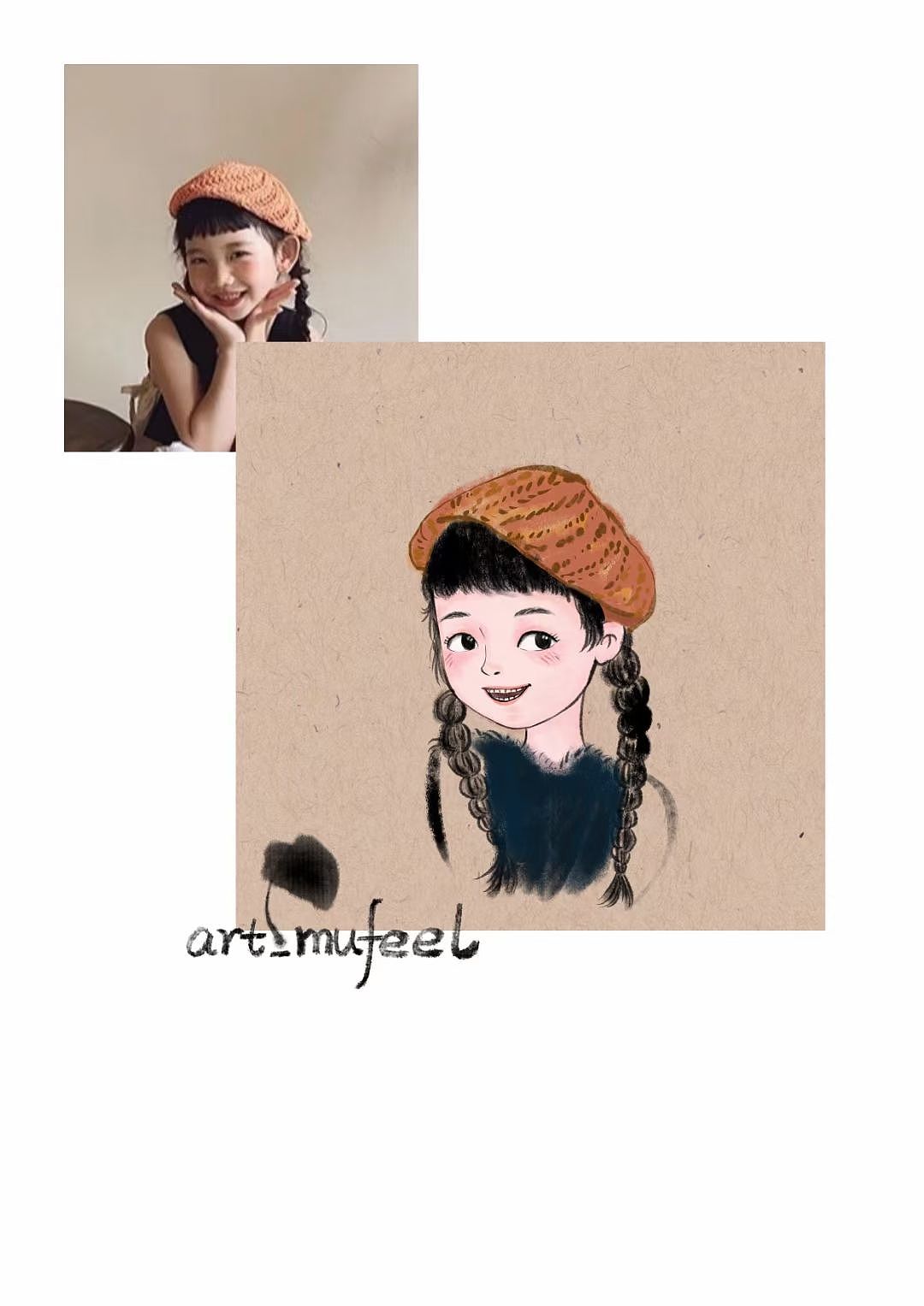 国风头像（图ZMzM5NzQwNjky） - 儿童插画 - 站酷设计师mufeel原创素材 - 站酷ZCOOL