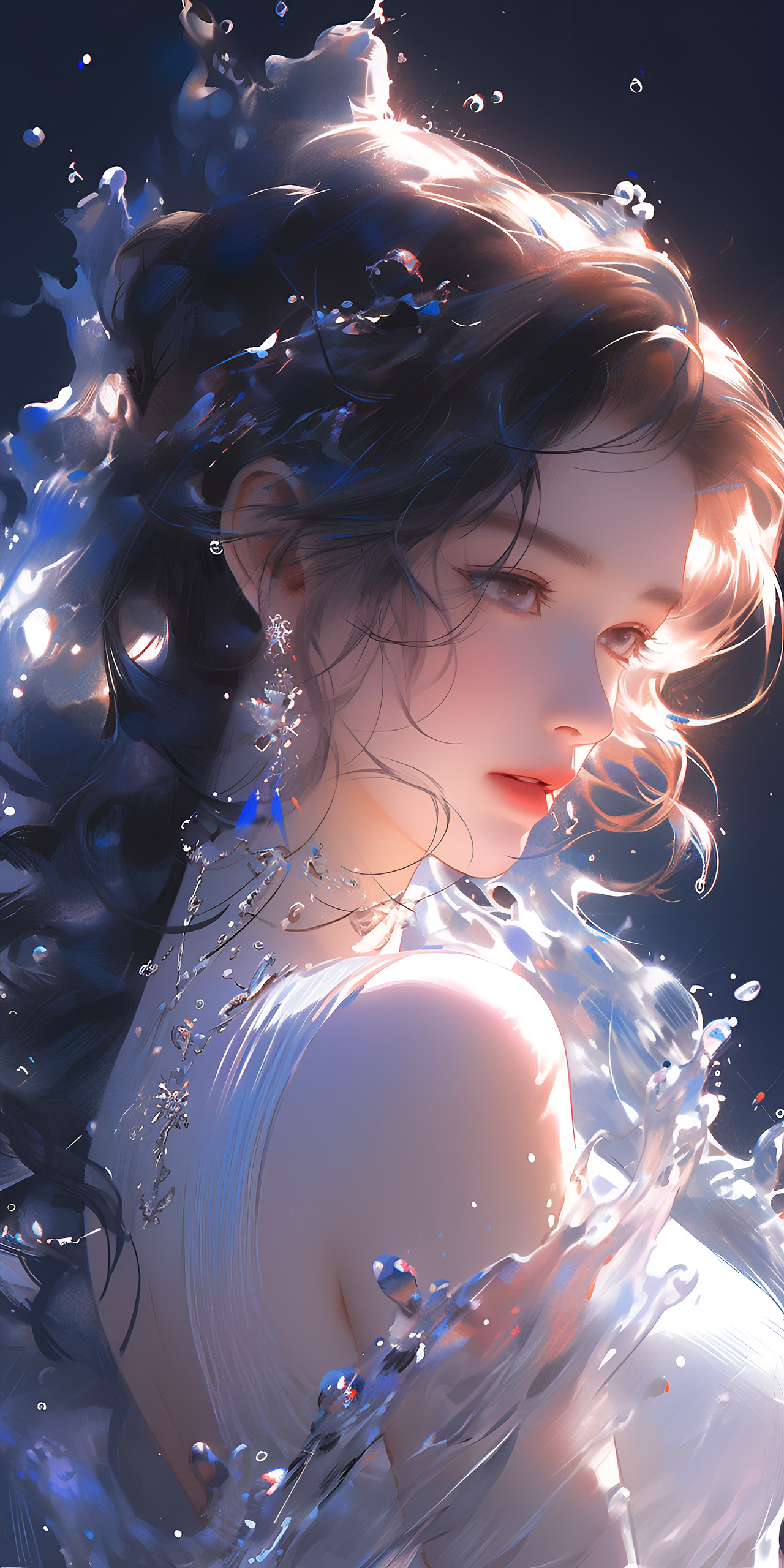 唯美动漫（图ZMzUwMjgyNDY4） - AI作品 - 站酷设计师only6010原创素材 - 站酷ZCOOL