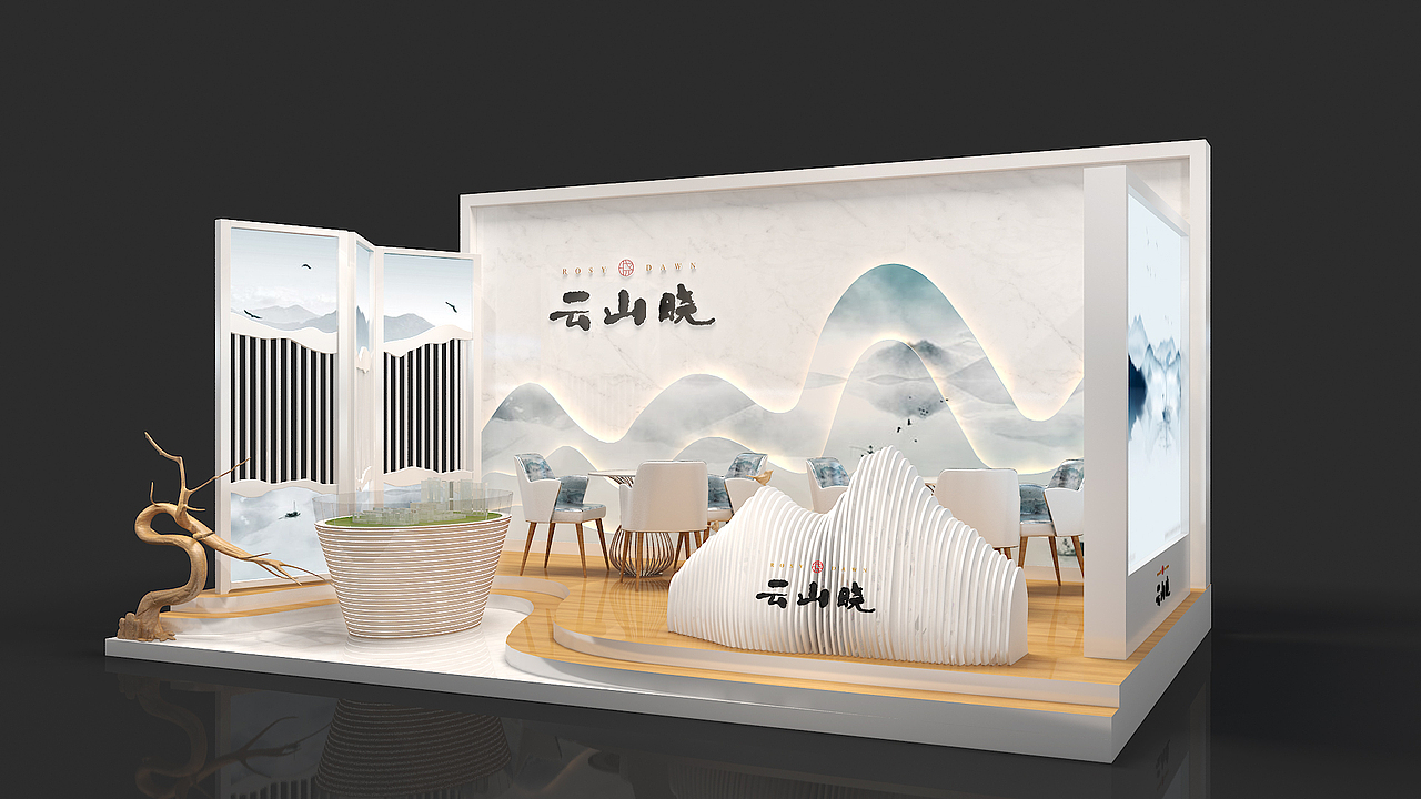 地产小展台（图ZMjMxNzc2ODU2） - 其他三维 - 站酷设计师AY51815原创素材 - 站酷ZCOOL