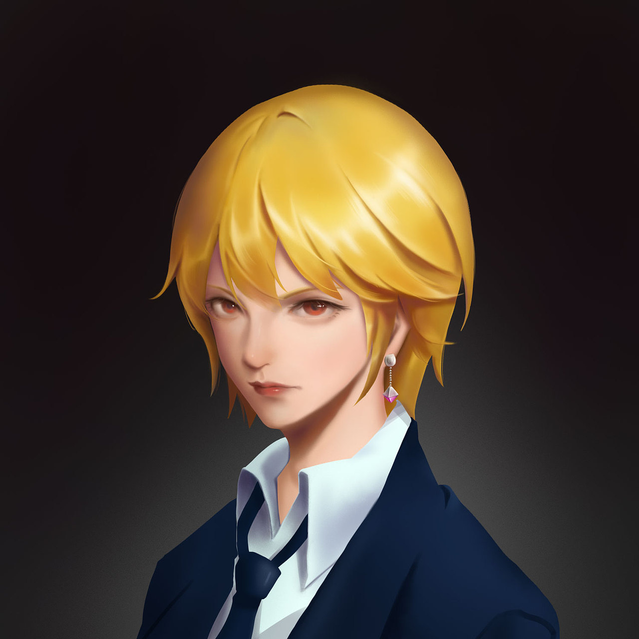 头像练习-全职猎人-酷拉皮卡