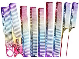 彩虹理发梳子详情