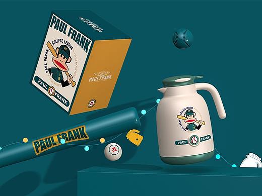汉仑设计Hoowdesign×PAUL FRANK大嘴猴 水壶设计