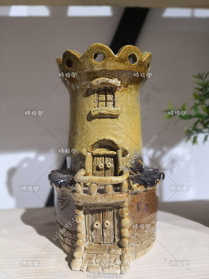 时指间动漫陶艺手工馆diy作品展示