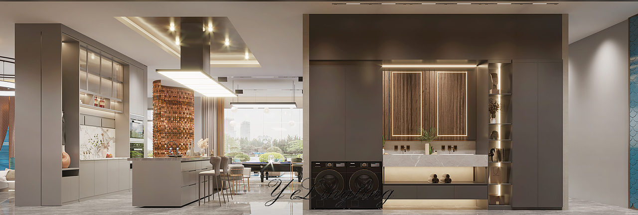 会所设计案例/北玄效果图