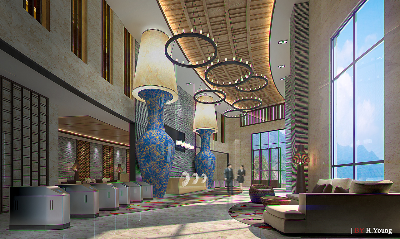 温泉会所 | 效果图方案