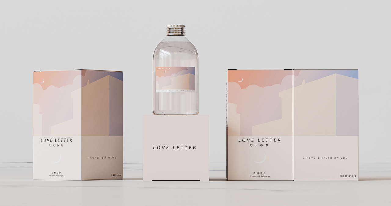 “一封情书”无火香薰包装设计（图ZMzIxMjk0MDE2） - 包装 - 站酷设计师几何视觉实验室原创素材 - 站酷ZCOOL