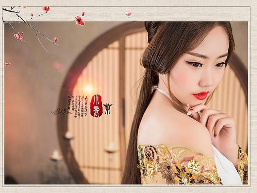 墨色数码 古装摄影-小乔